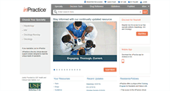 Desktop Screenshot of inpractice.com
